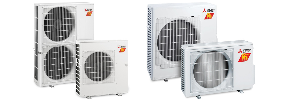 Mitsubishi Electric MXZ ZUBA H2i Multi-Split Heat Pumps