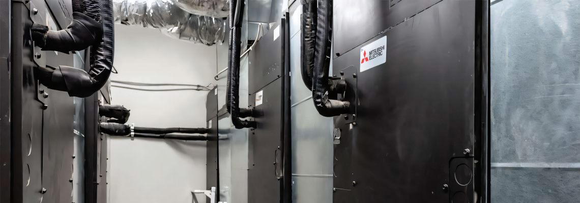 Mitsubishi Electric ZUBA H²i PVA/SVZ Series Air Handler Heat Pumps