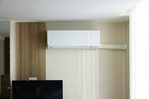 Go Ductless Inc. | How Does a Ductless Air Conditioner Work? Everything Homeowners Need to Know Ductless Air Conditioner installed in a modern living room
